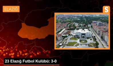 23 Elazığ Futbol Kulübü: 3-0