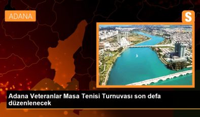 Adana Veteranlar Masa Tenisi Turnuvası son defa düzenlenecek