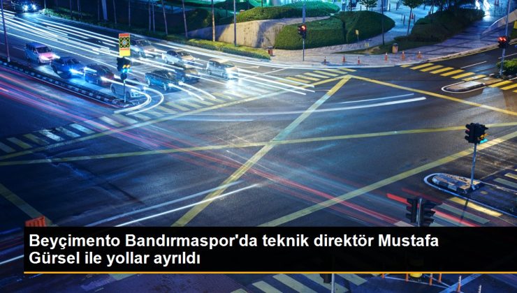 Beyçimento Bandırmaspor’da teknik direktör Mustafa Gürsel ile yollar ayrıldı