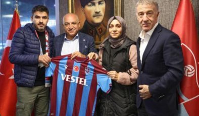 Organları bağışlan Ömer Asaf’ın ailesine Trabzonspor’dan anlamlı davet