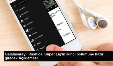 Galatasaraylı Rashica, Süper Lig’in ikinci bölümüne hazır girecek Açıklaması