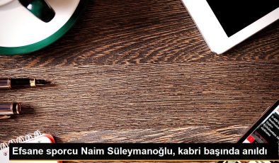 SPOR Efsane sporcu Naim Süleymanoğlu, kabri başında anıldı