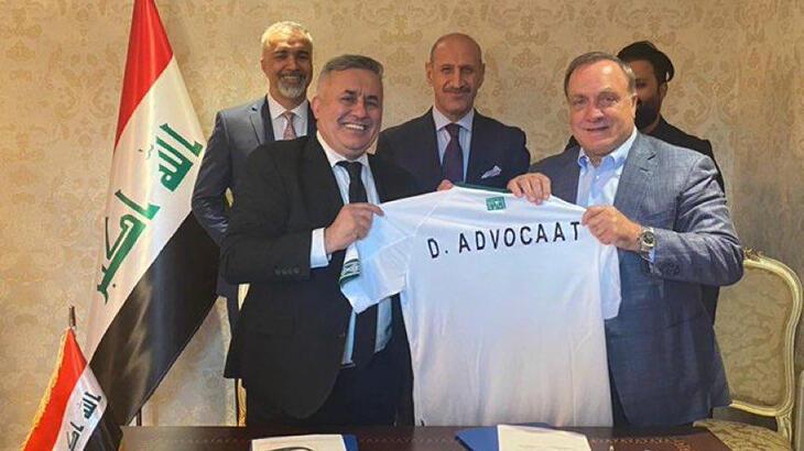 Son dakika haberi: Dick Advocaat, Irak Milli Takımı’nın başına geçti