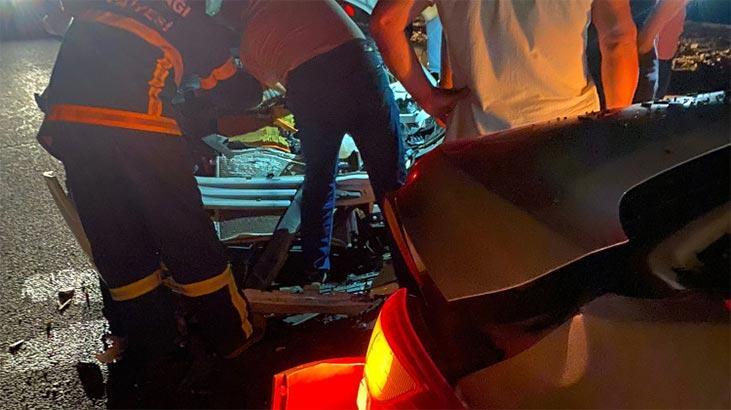 Zincirleme trafik kazasında 13 kişi yaralandı