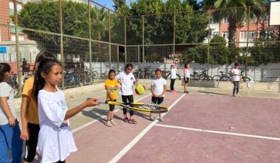 İlkokullarda Spor Dalı Eğitim Projesi Kumluca’da 550 öğrenci ile başladı