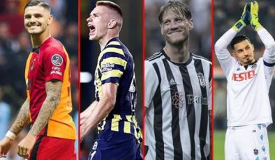 Süper Lig’de en değerli futbolcular ve takımlar listesi güncellendi! İşte zirvede yer alan isimler…