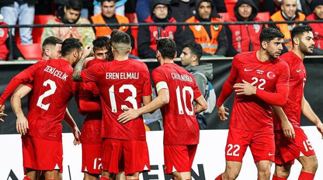 A Milli Futbol Takımımız, hazırlık maçında İskoçya’yı Ozan ve Cengiz’in golleriyle 2-1 mağlup etti