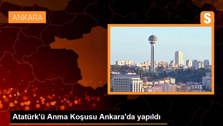 Atatürk’ü Anma Koşusu Ankara’da yapıldı