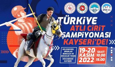 Büyükşehir’in ev sahipliğinde Atlı Cirit Şampiyonası heyecanı yaşanacak