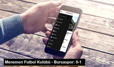 Menemen Futbol Kulübü – Bursaspor: 0-1