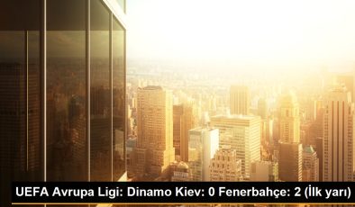 UEFA Avrupa Ligi: Dinamo Kiev: 0 Fenerbahçe: 2 (İlk yarı)