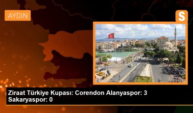 Ziraat Türkiye Kupası: Corendon Alanyaspor: 3 Sakaryaspor: 0