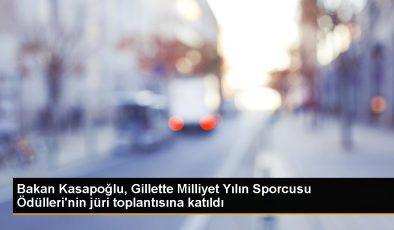 Bakan Kasapoğlu, Gillette Milliyet Yılın Sporcusu Ödülleri’nin jüri toplantısına katıldı