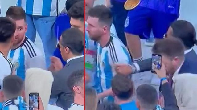 Dünya Kupası zaferinin mutluluğunu yaşayan Messi’yi Nusret sinirlendirdi