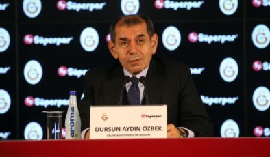 Galatasaray Kulübü Başkanı Dursun Özbek’ten transfer açıklaması Açıklaması