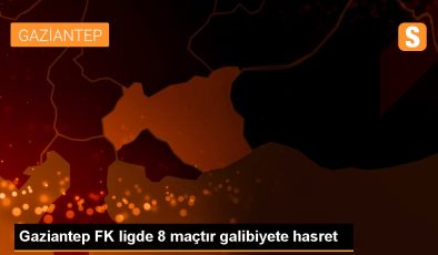 Gaziantep FK ligde 8 maçtır galibiyete hasret