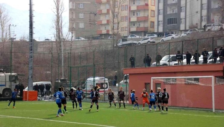 Kadın Futbol Süper Ligi: Hakkarigücü: 2 Beşiktaş: 2